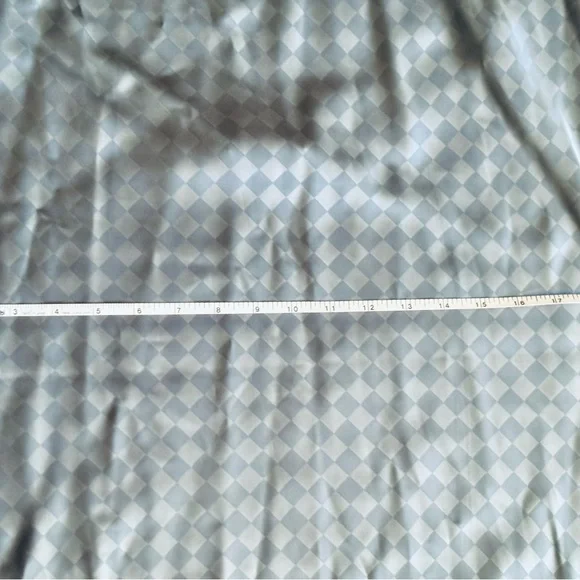 House of Harlow 1960 Women’s L Baby Blue Diamond Sateen Backless Maxi Dress - Picture 9 of 10